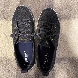 Sperry Crest Vibe Animal Print Sneakers